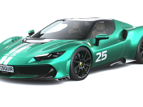 法拉利 296 Speciale 2026 3D 模型