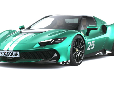 Ferrari 296 Speciale 2026 3D Model