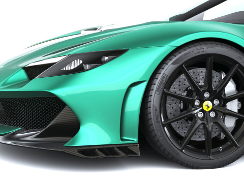 法拉利 296 Speciale 2026 3D 模型