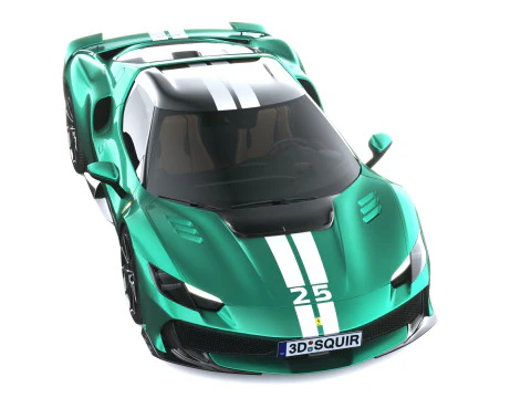 Ferrari 296 Speciale 2026 3D Model