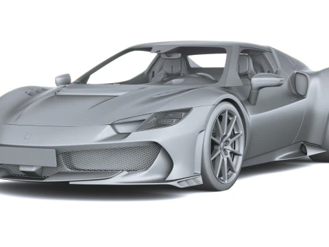 Ferrari 296 Speciale 2026 3D Model