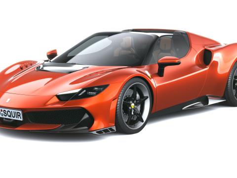 Ferrari 296 Özel A 2026 3D Model