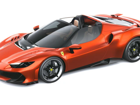 Ferrari 296 Speciale A 2026 3D Model