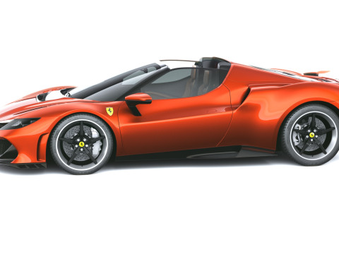 Ferrari 296 Özel A 2026 3D Model