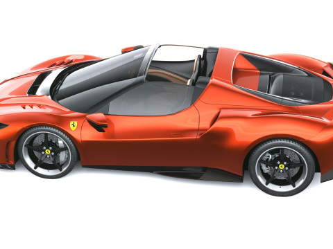 Ferrari 296 Özel A 2026 3D Model