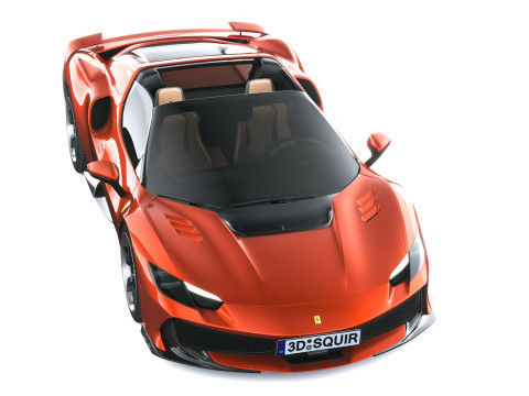 Ferrari 296 Özel A 2026 3D Model