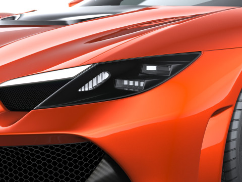 Ferrari 296 Özel A 2026 3D Model