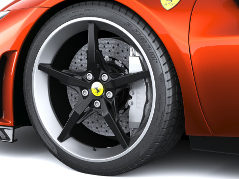 Ferrari 296 Özel A 2026 3D Model