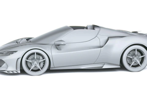 Ferrari 296 Speciale A 2026 3D Model