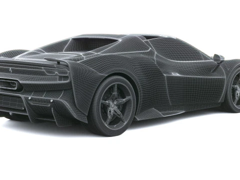 Ferrari 296 Speciale A 2026 3D Model