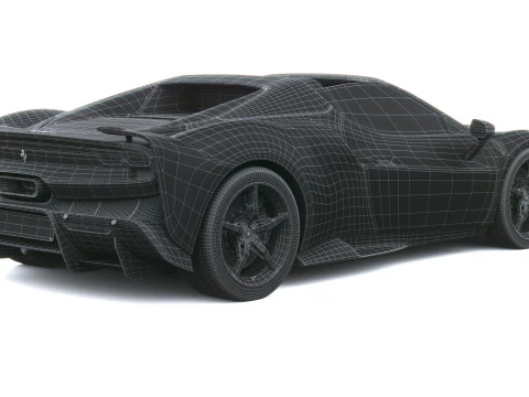 Ferrari 296 Speciale A 2026 3D Model