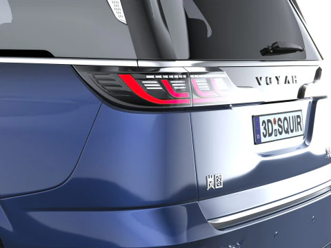 Voyah Dream 2022 3D Model