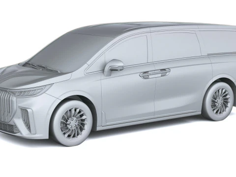 Voyah Dream 2022 3D Model