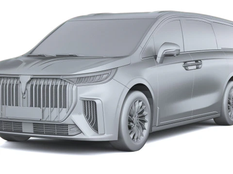 Voyah Dream 2022 3D Model