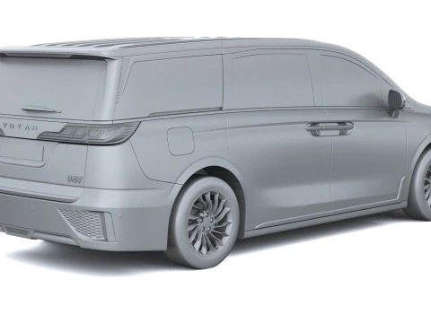 Voyah Dream 2022 3D Model