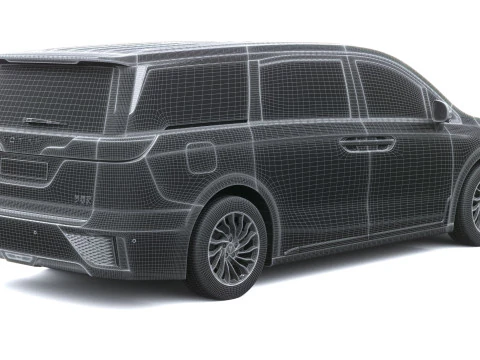 Voyah Dream 2022 3D Model