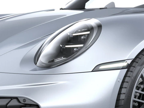 Porsche 911 Turbo S Cabrio 2026 3D Model