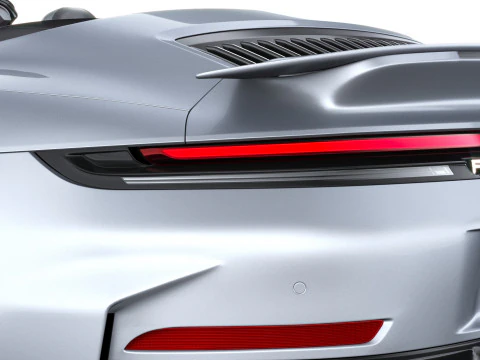 Porsche 911 Turbo S Cabrio 2026 3D Model