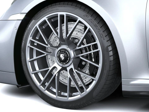 Porsche 911 Turbo S Cabrio 2026 3D Model
