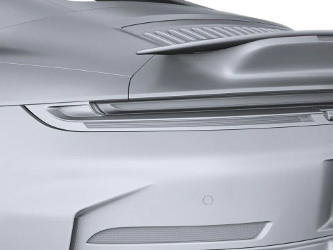 Porsche 911 Turbo S Cabrio 2026 3D Model