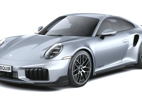Porsche 911 Turbo S Coupé Aero 2026 Modelo 3D