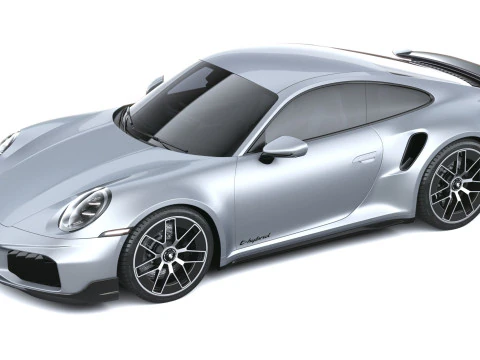 Porsche 911 Turbo S Coup&eacute; Aero 2026 Modelo 3D