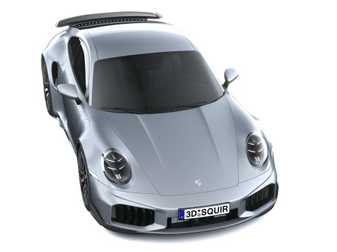 Porsche 911 Turbo S Coupé Aero 2026 Modelo 3D