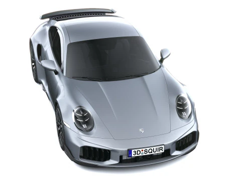 Porsche 911 Turbo S Coup&eacute; Aero 2026 Modelo 3D
