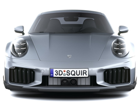 Porsche 911 Turbo S Coupé Aero 2026 Modelo 3D