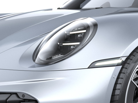 Porsche 911 Turbo S Coupé Aero 2026 Modelo 3D