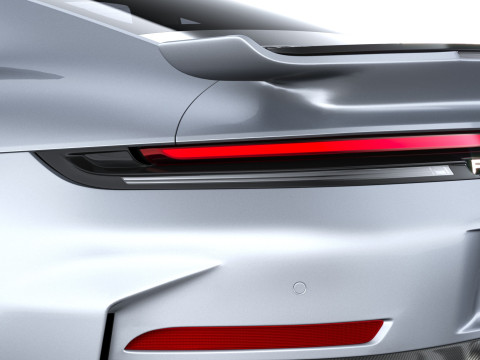 Porsche 911 Turbo S Coupé Aero 2026 Modelo 3D