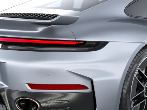 Porsche 911 Turbo S Coup&eacute; Aero 2026 Modelo 3D