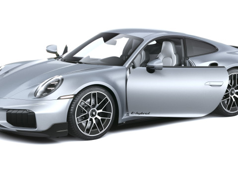 Porsche 911 Turbo S Coupé Aero 2026 Modelo 3D