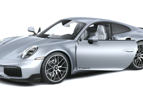 Porsche 911 Turbo S Coup&eacute; Aero 2026 Modelo 3D
