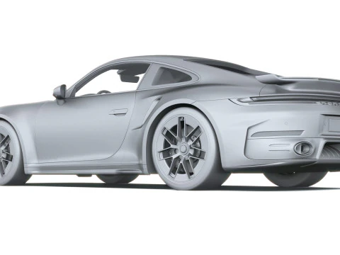 Porsche 911 Turbo S Coup&eacute; Aero 2026 Modelo 3D