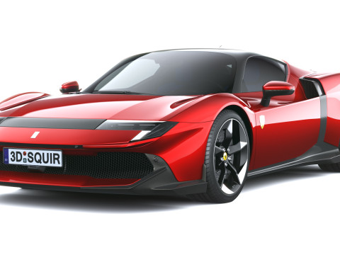 Ferrari 849 Testarossa 2026 3D Model