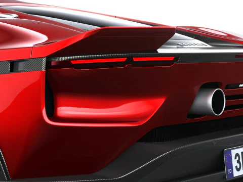 Ferrari 849 Testarossa 2026 Modello 3D
