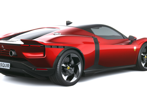 Ferrari 849 Testarossa 2026 3D Model