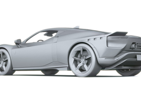 Ferrari 849 Testarossa 2026 3D Model