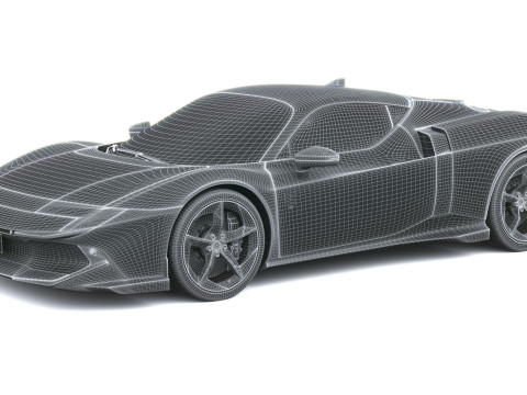Ferrari 849 Testarossa 2026 3D Model