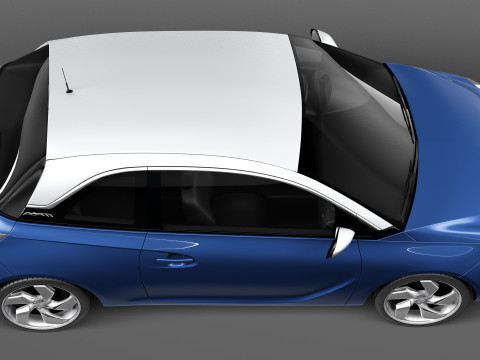 Opel Adam 2013 3D-Modell