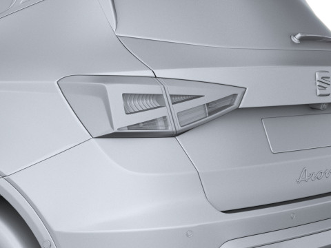 Seat Arona 2026 Modello 3D