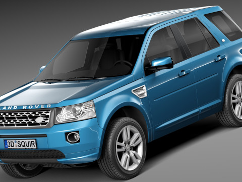 Land Rover Freelander 2 2013 3D Model