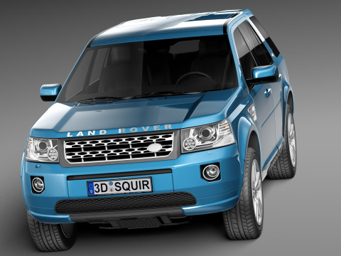 Land Rover Freelander 2 2013 Modelo 3D