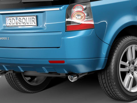 Land Rover Freelander 2 2013 3D Model