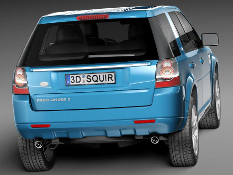 Land Rover Freelander 2 2013 3D Model