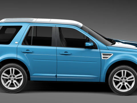 Land Rover Freelander 2 2013 3D Model