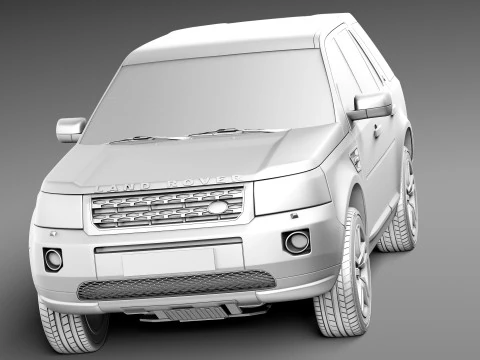 Land Rover Freelander 2 2013 3D Model