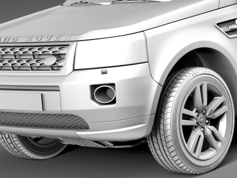 Land Rover Freelander 2 2013 3D Model