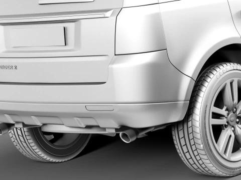 Land Rover Freelander 2 2013 3D Model